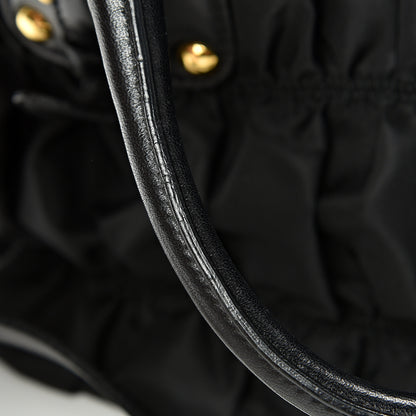 Prada Tessuto Nylon Gaufre Tote Black 15 of 15