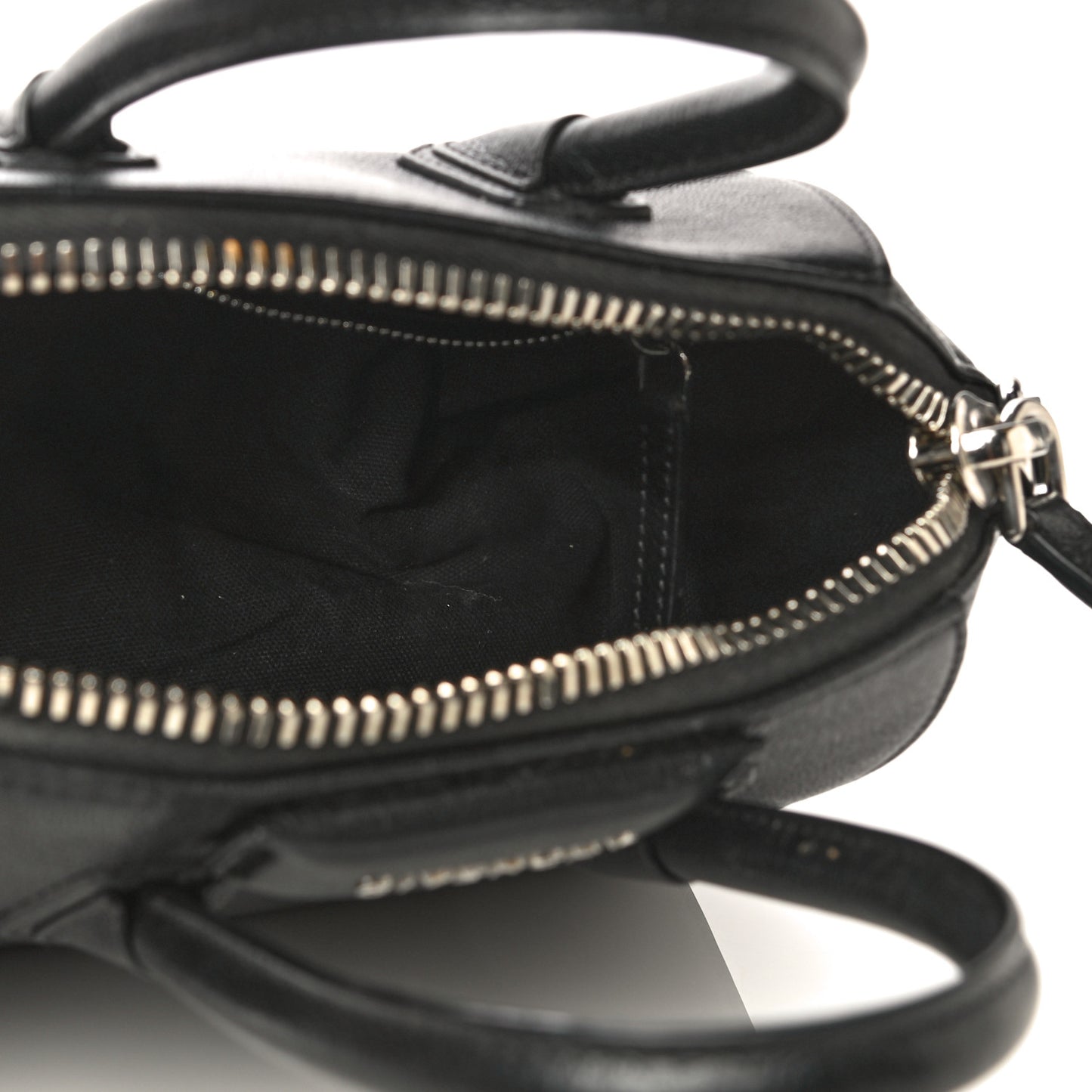 Sugar Goatskin Mini Antigona Black