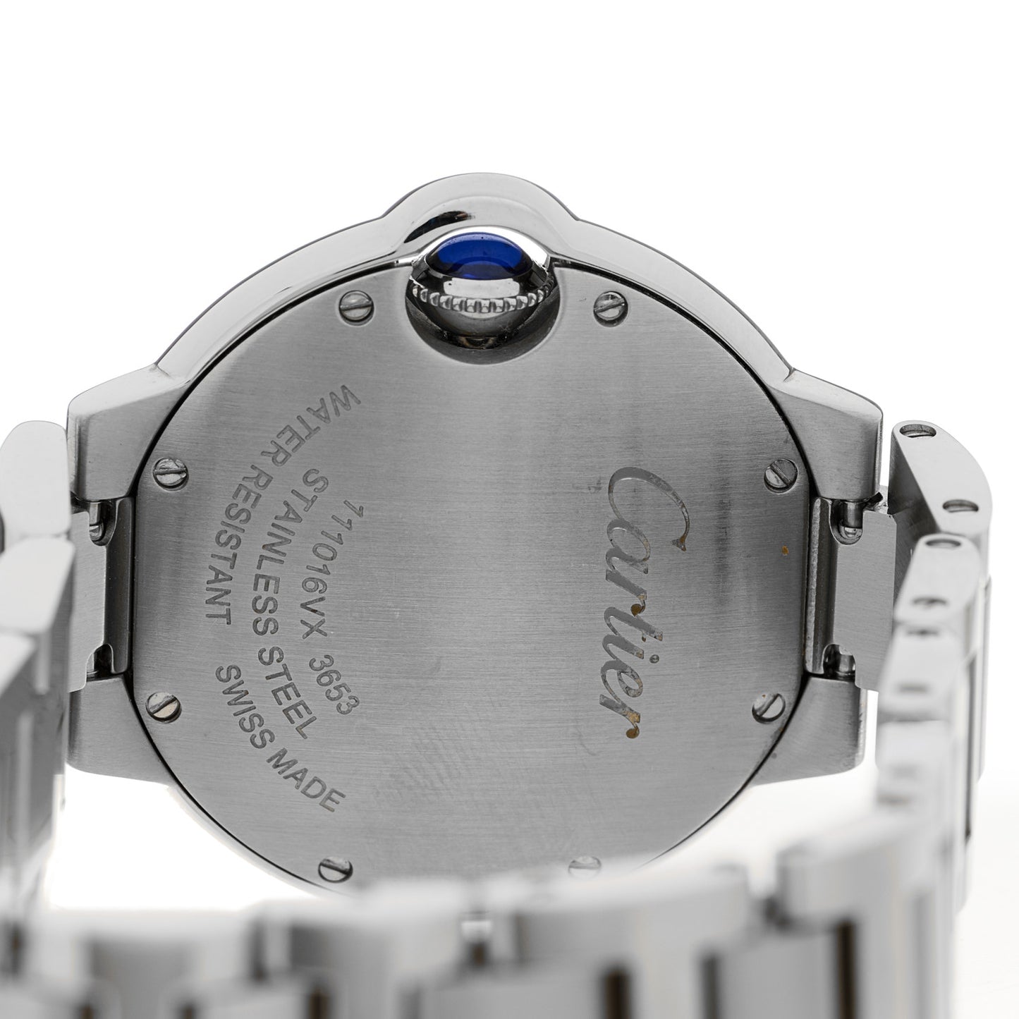 Stainless Steel 33mm Ballon Bleu De Cartier Quartz Watch