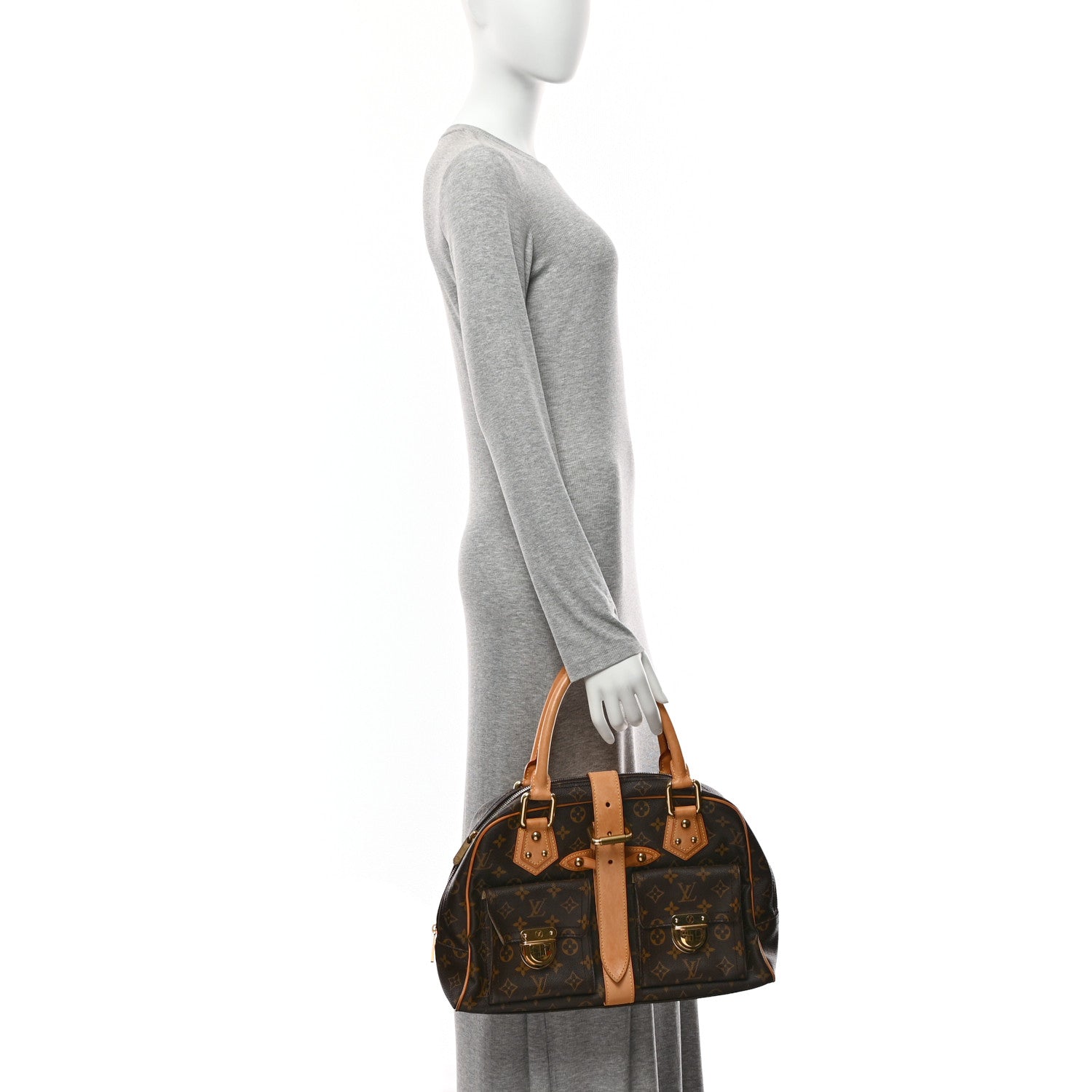 Louis Vuitton Monogram Manhattan GM 2 of 10