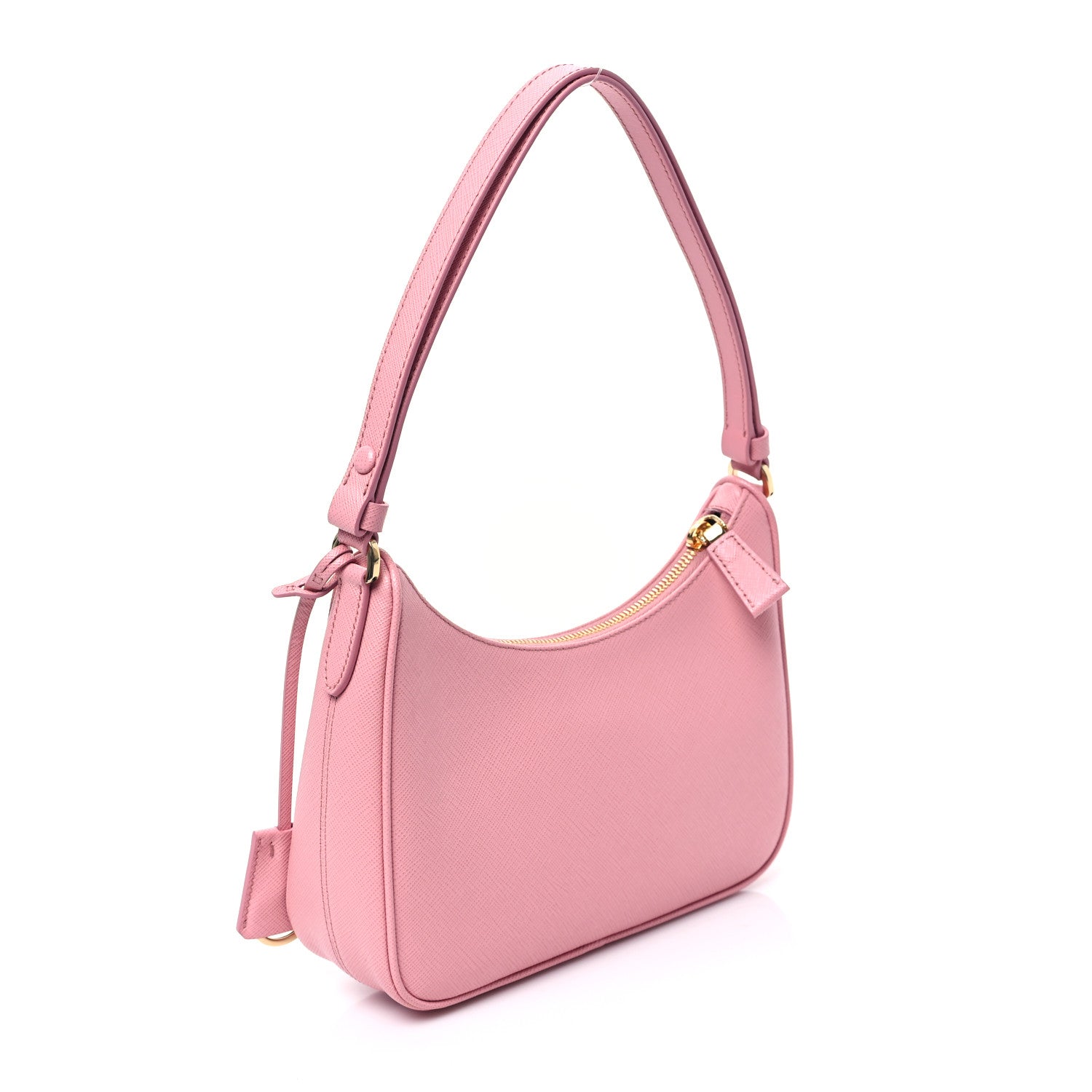 Prada Saffiano Lux Mini Re-Edition Shoulder Bag Petalo 3 of 10