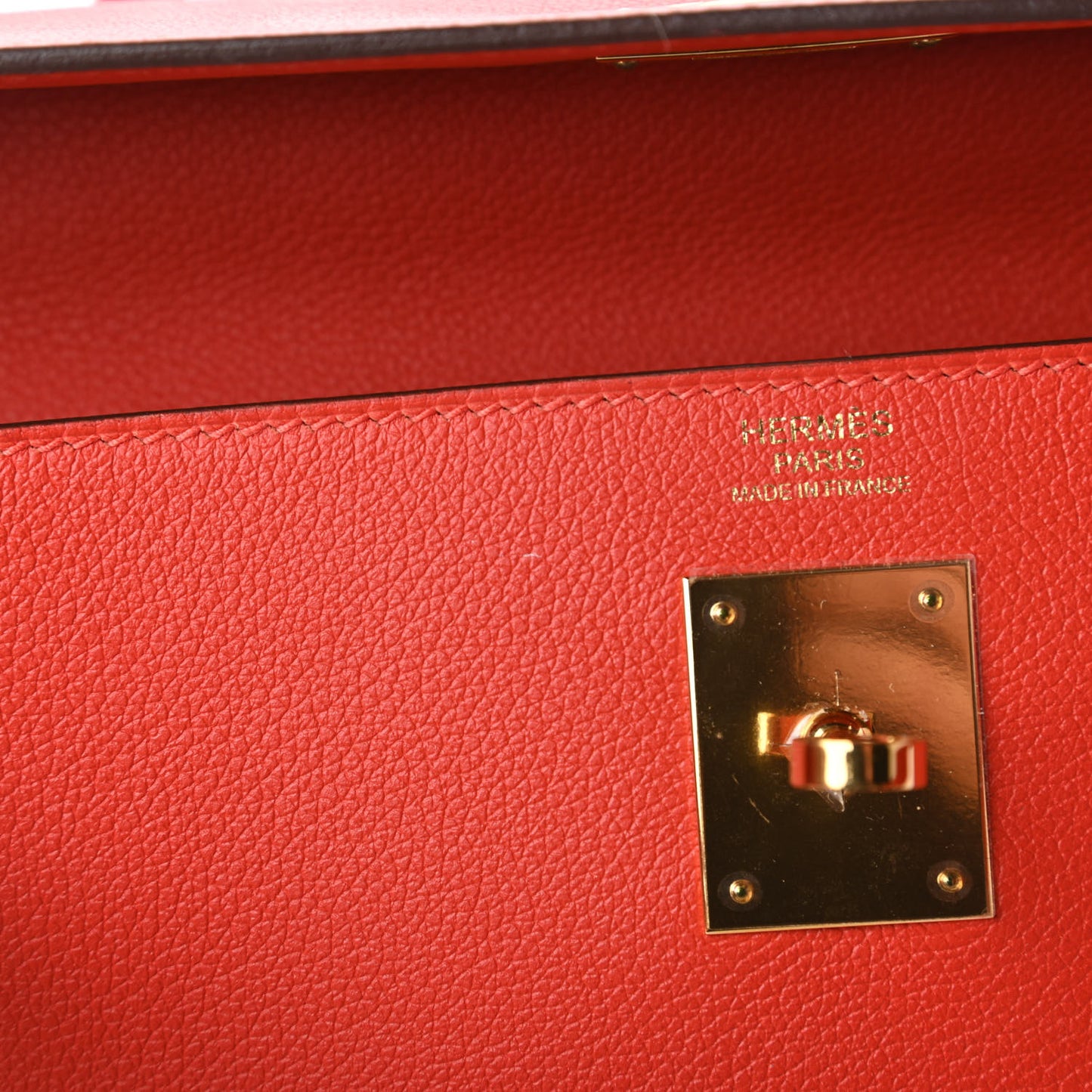 Evercolor Verso Kelly Retourne 32 Capucine Rouge H