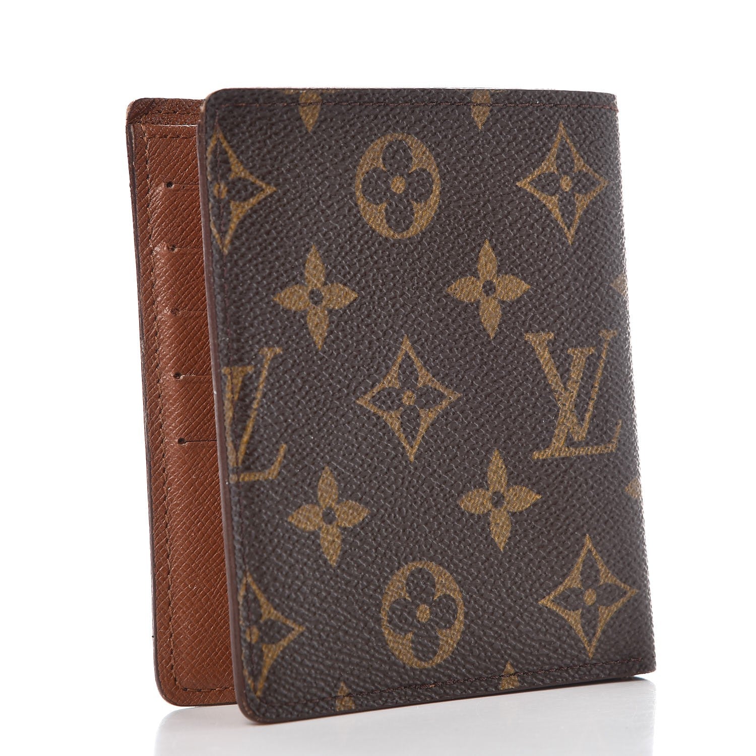 Louis Vuitton Mens Monogram Billfold Wallet 10 Credit Card Slots 3 of 7