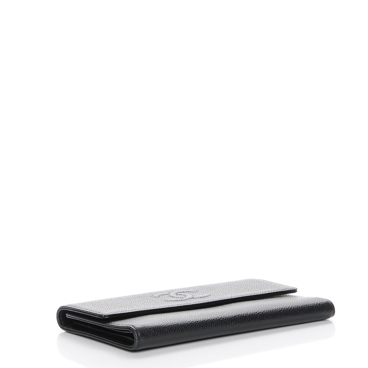 Caviar Timeless CC Flap Wallet Black
