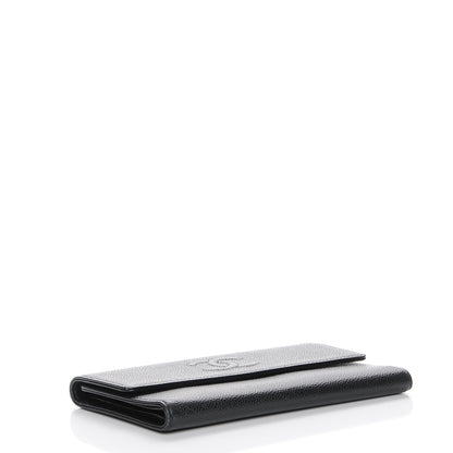 Chanel Caviar Timeless CC Flap Wallet Black 4 of 9