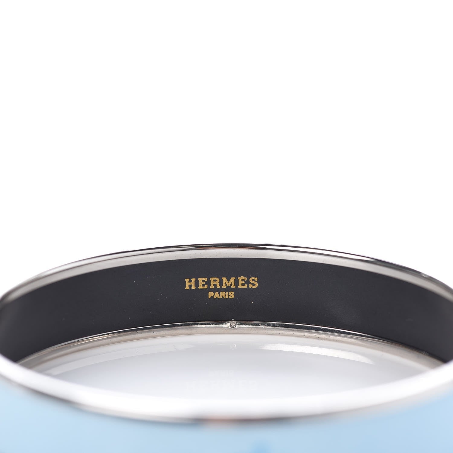 Hermes Enamel Printed Caleche Medium Bracelet 70 4 of 5