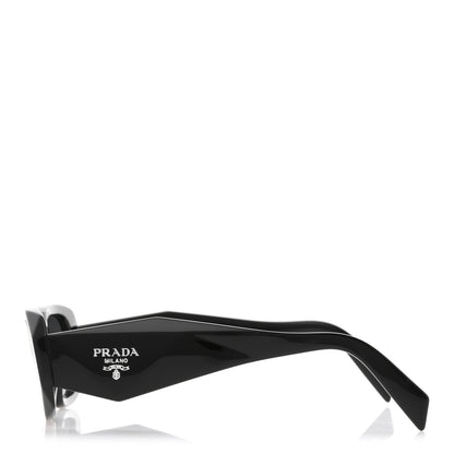 Prada Acetate Symbole Sunglasses SPR 17W Black 3 of 9