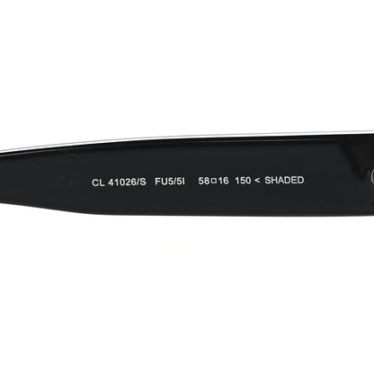 Celine Shadow Sunglasses CL 41026/S Black Havana 5 of 7