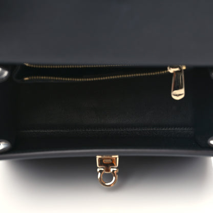 Salvatore Ferragamo Smooth Calfskin Small Boxyz Black 4 of 7