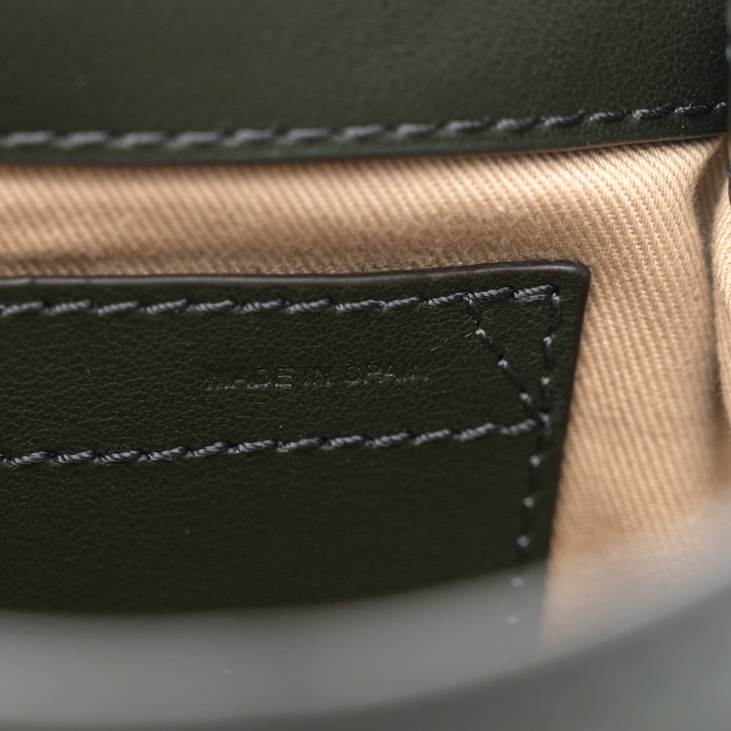 Chloe Suede Small Marcie Saddle Bag Night Forest 7 of 10