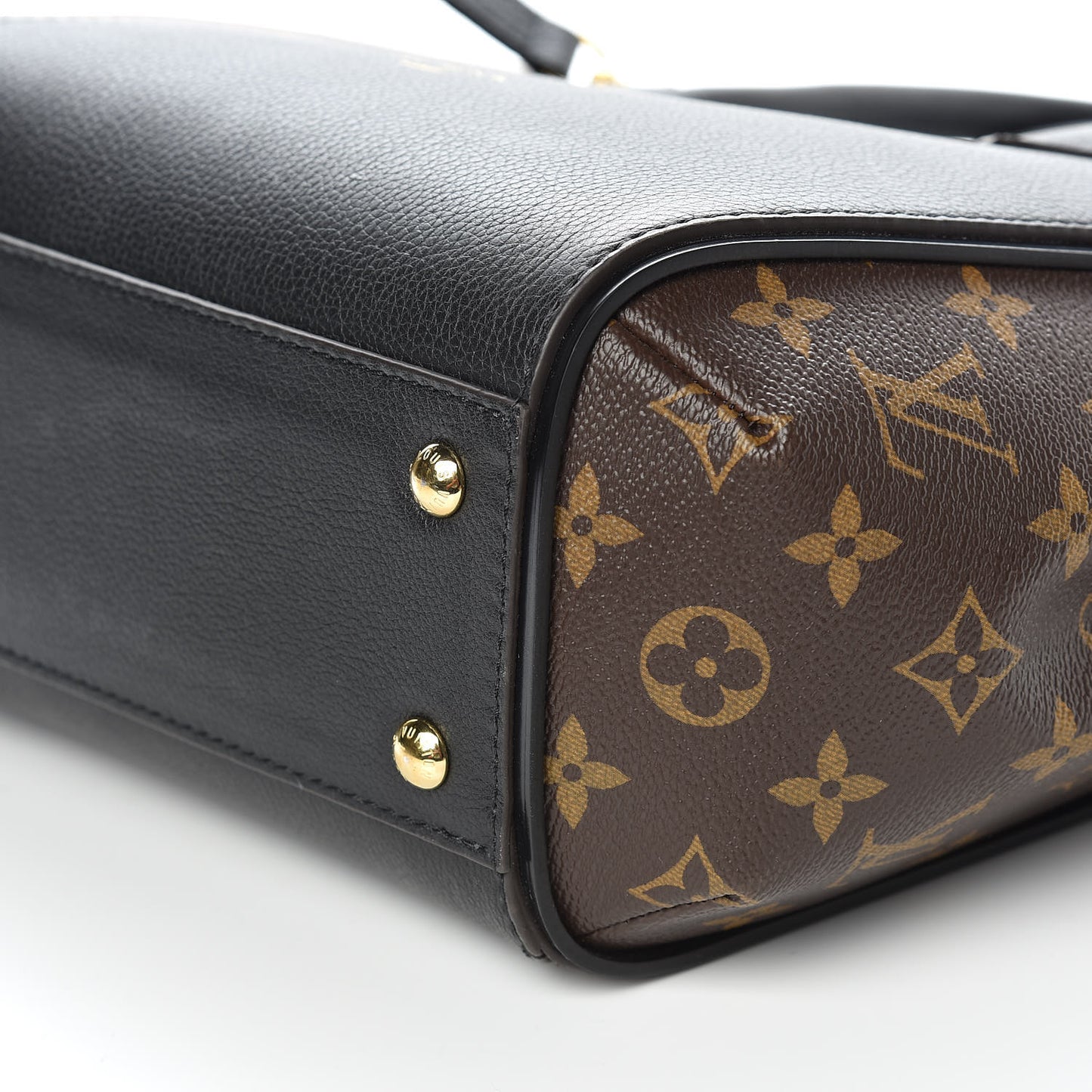 Calfskin Monogram Kimono Tote PM Black