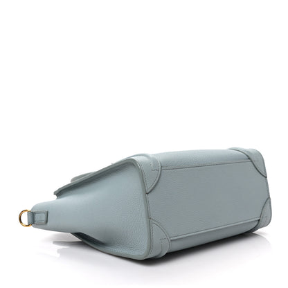 Celine Drummed Calfskin Nano Luggage Cloud 4 of 8