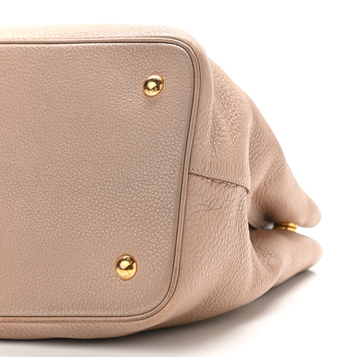Prada Vitello Daino Tote Sesamo 8 of 10