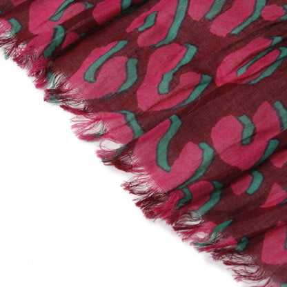 Louis Vuitton Cotton Sprouse Leopard Pareo Rouge Fauviste 4 of 7