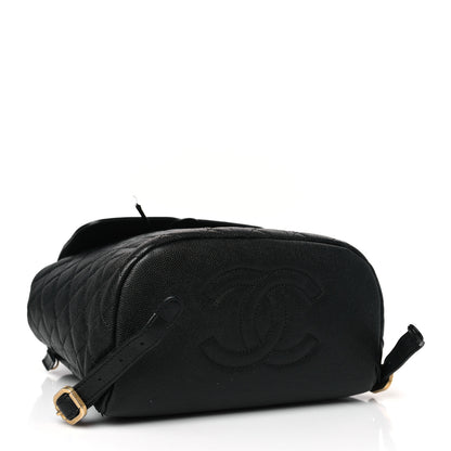 Chanel Caviar Quilted Filigree Backpack Black 4 of 10