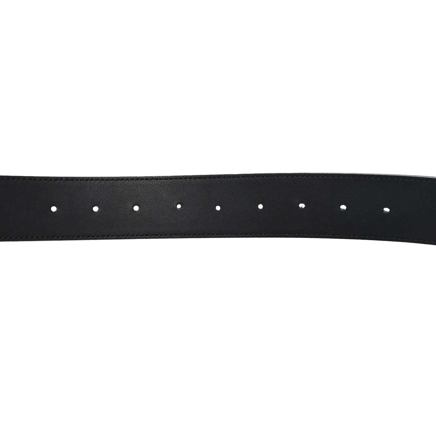 Moon Calfskin Torchon Double G 40mm Belt 85 34 Black