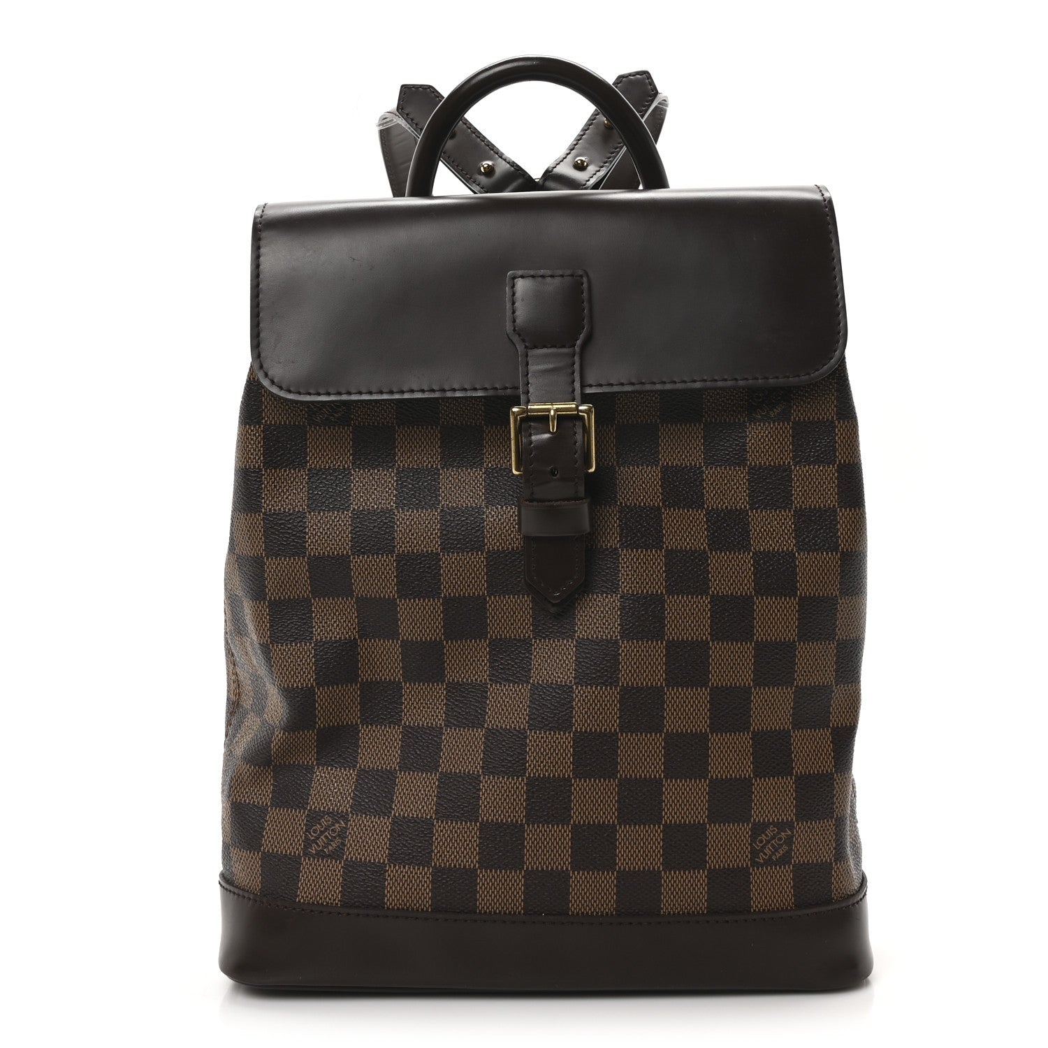 Louis Vuitton Damier Ebene Soho Backpack 1 of 9