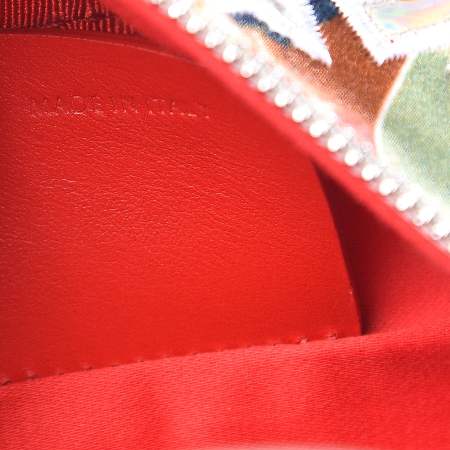 Christian Louboutin Crepe Satin Calfskin Nano Collage Marie Jane Top Handle Snow Platine 7 of 11
