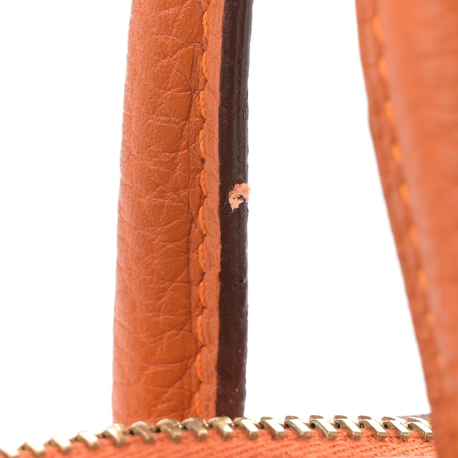 Hermes Taurillon Clemence Bolide 35 Orange 14 of 15