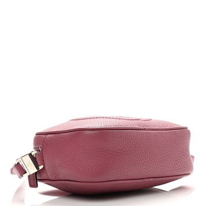 Gucci Pebbled Calfskin Children's Mini Soho Disco Messenger Bag Peonia Flower 6 of 25