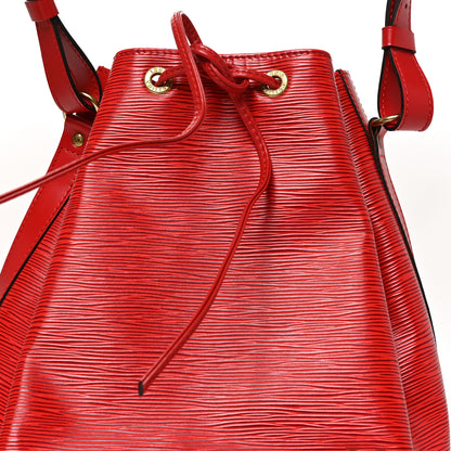 Louis Vuitton Epi Petit Noe Castillan Red 7 of 9