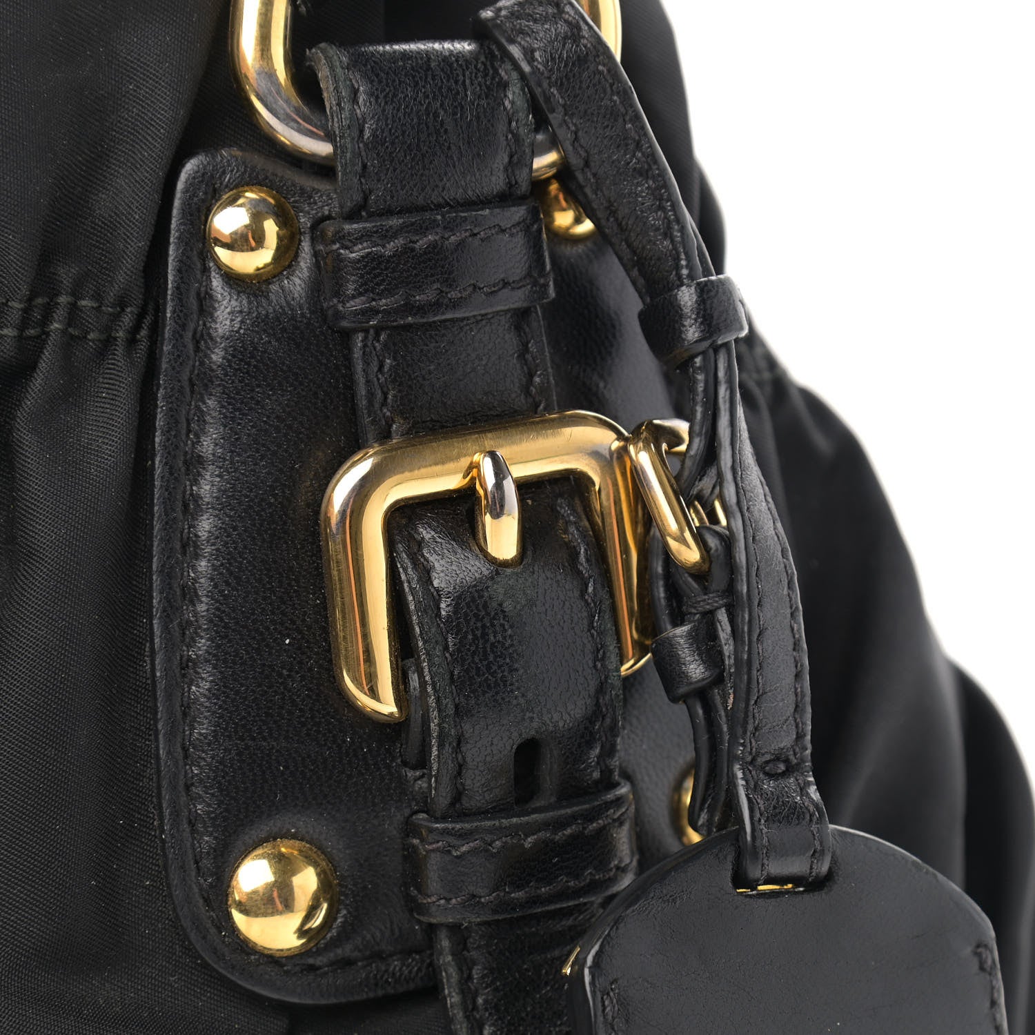 Prada Tessuto Nylon Gaufre Tote Black 8 of 11