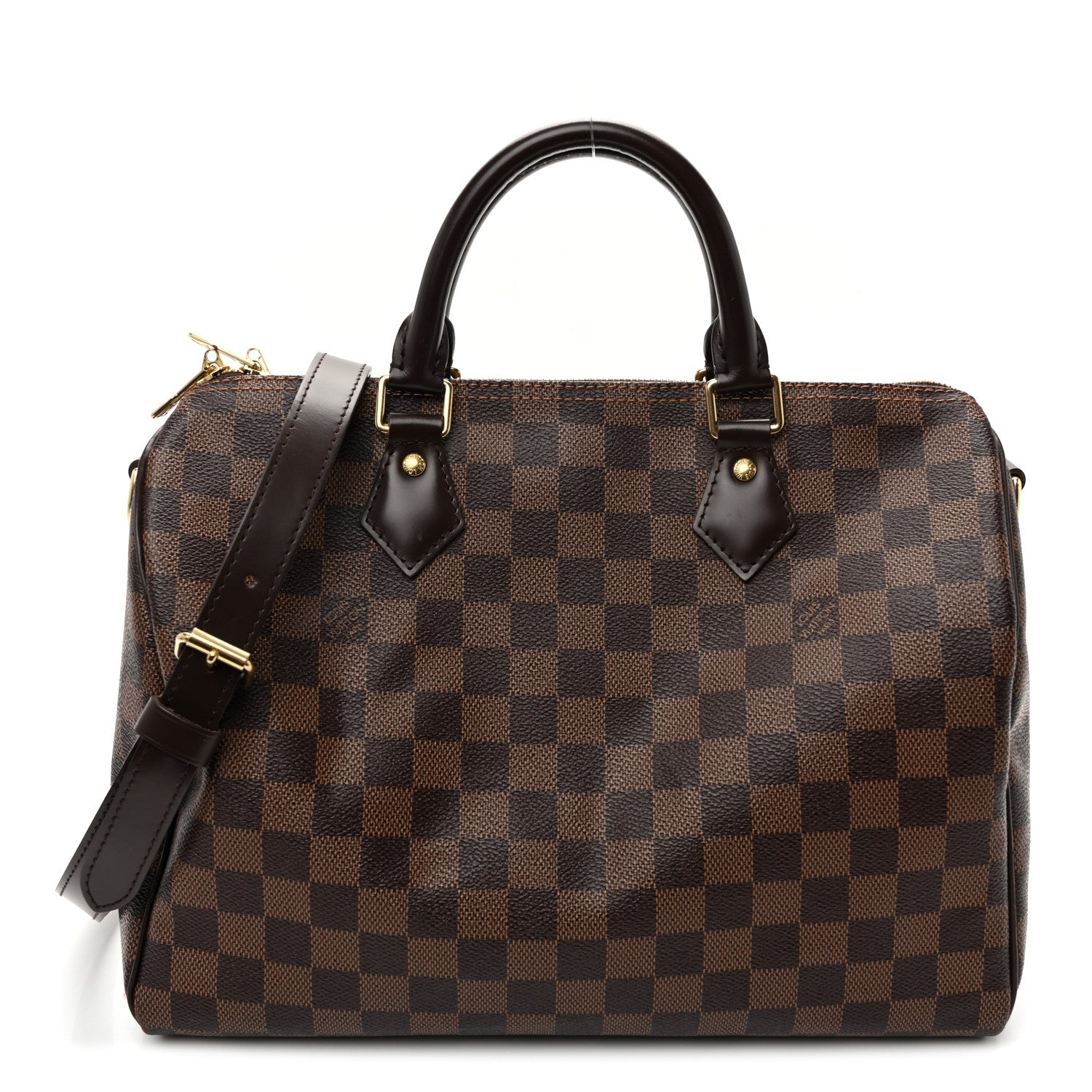Louis Vuitton Damier Ebene Speedy Bandouliere 30 1 of 12