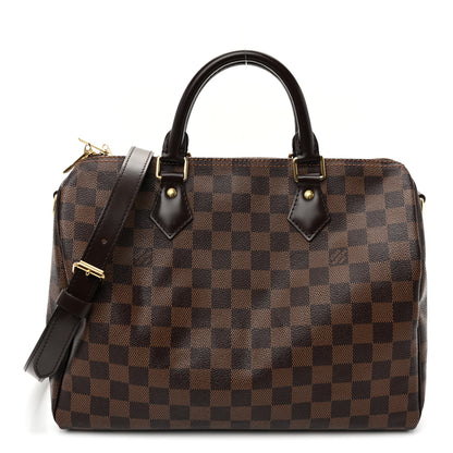 Louis Vuitton Damier Ebene Speedy Bandouliere 30 1 of 12