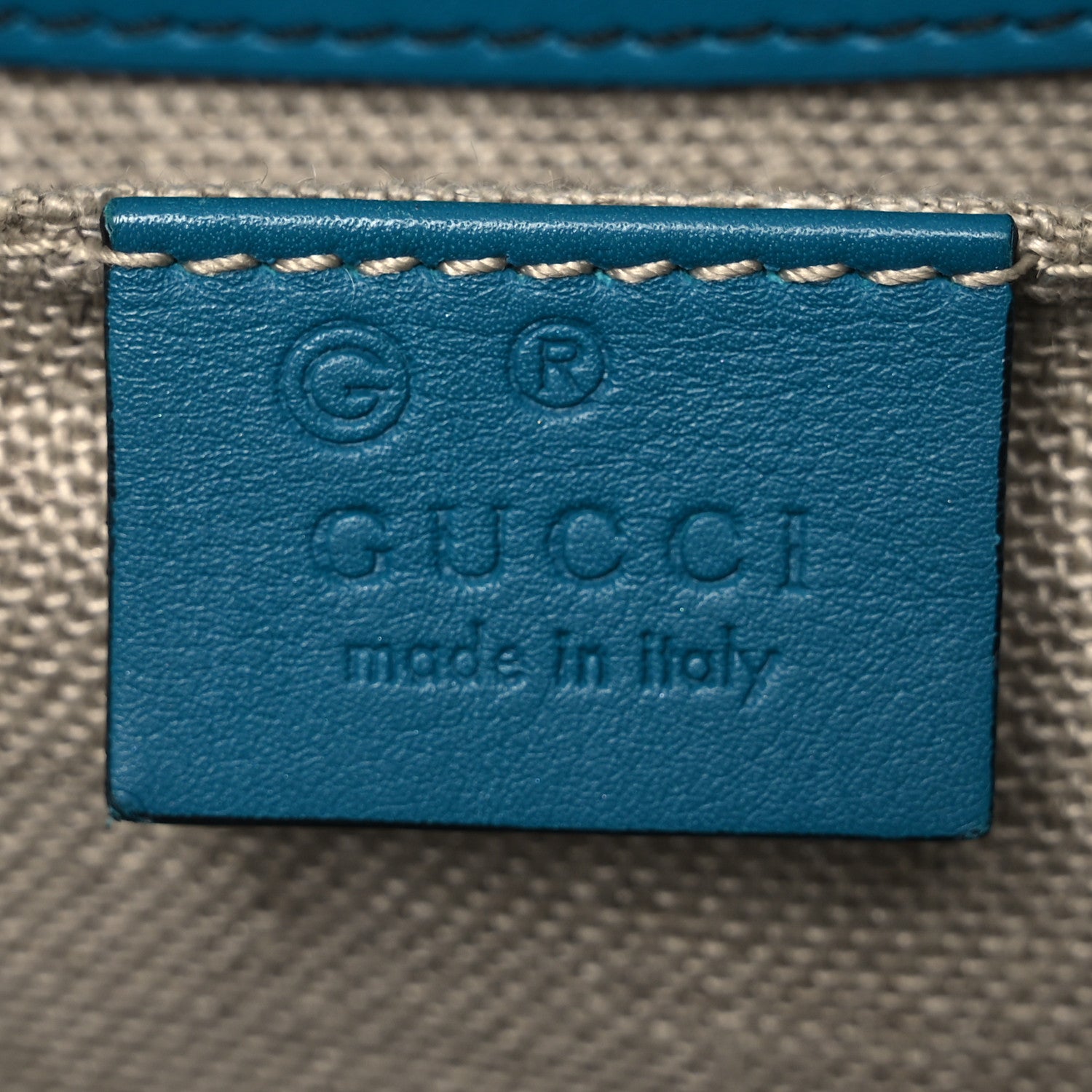 Gucci Soft Microguccissima Medium Emily Chain Shoulder Bag Deep Cobalt 6 of 16