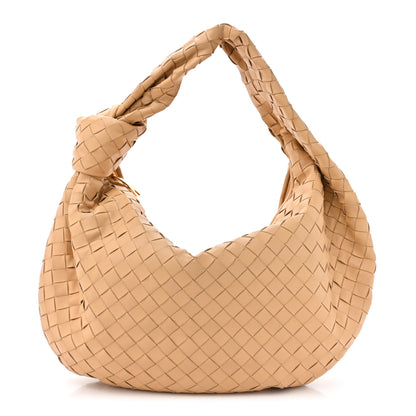 Bottega Veneta Nappa Intrecciato Small Jodie Hobo Almond 1 of 11