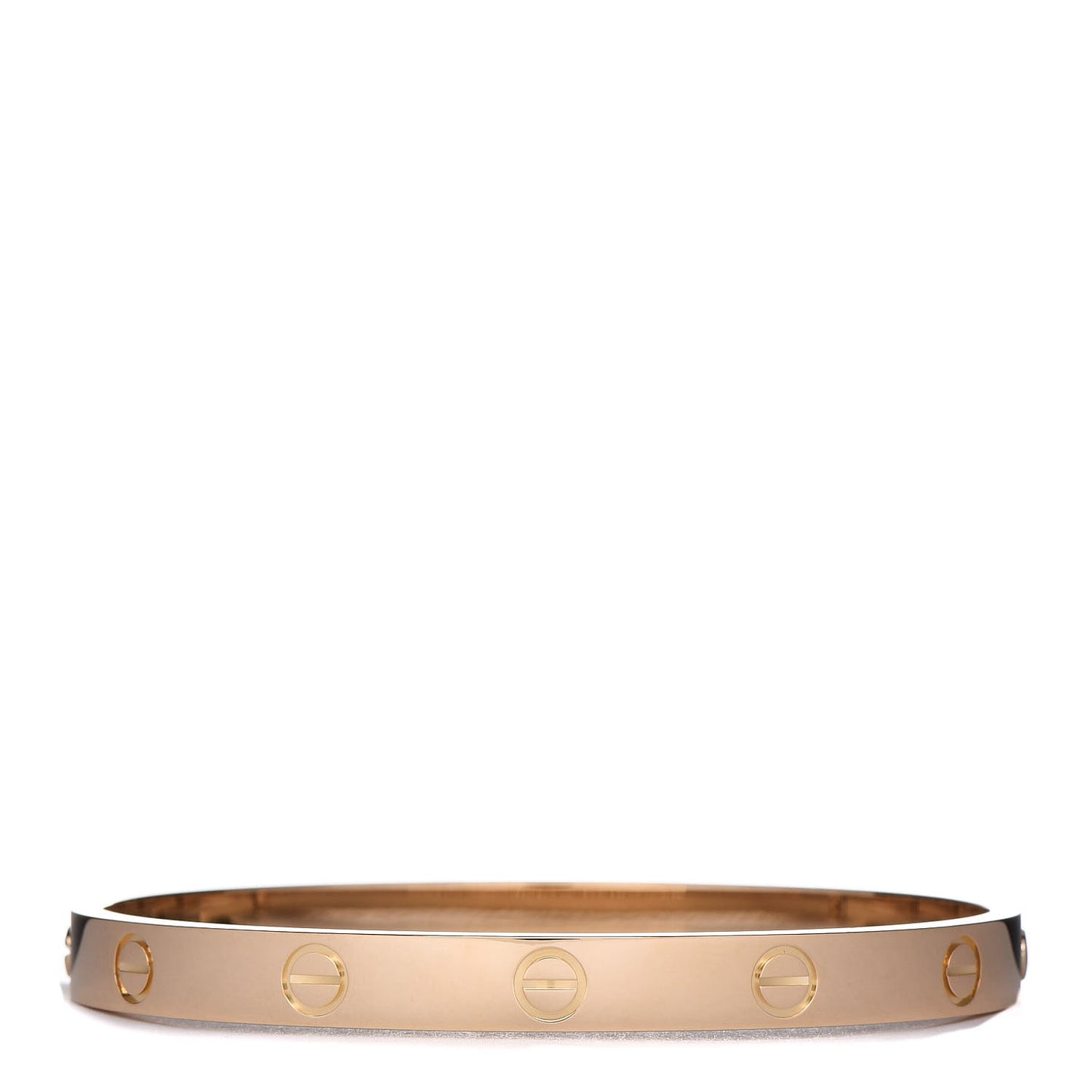 18K Yellow Gold LOVE Bracelet 17