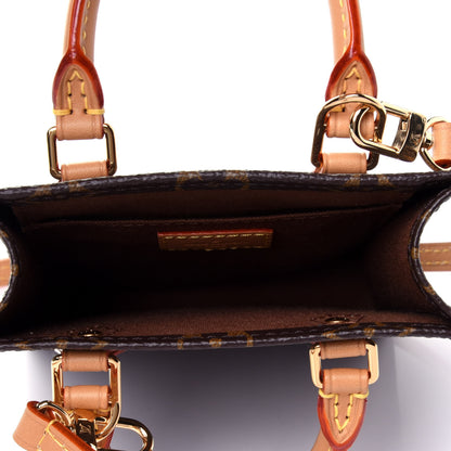 Louis Vuitton Monogram Petit Sac Plat 4 of 4