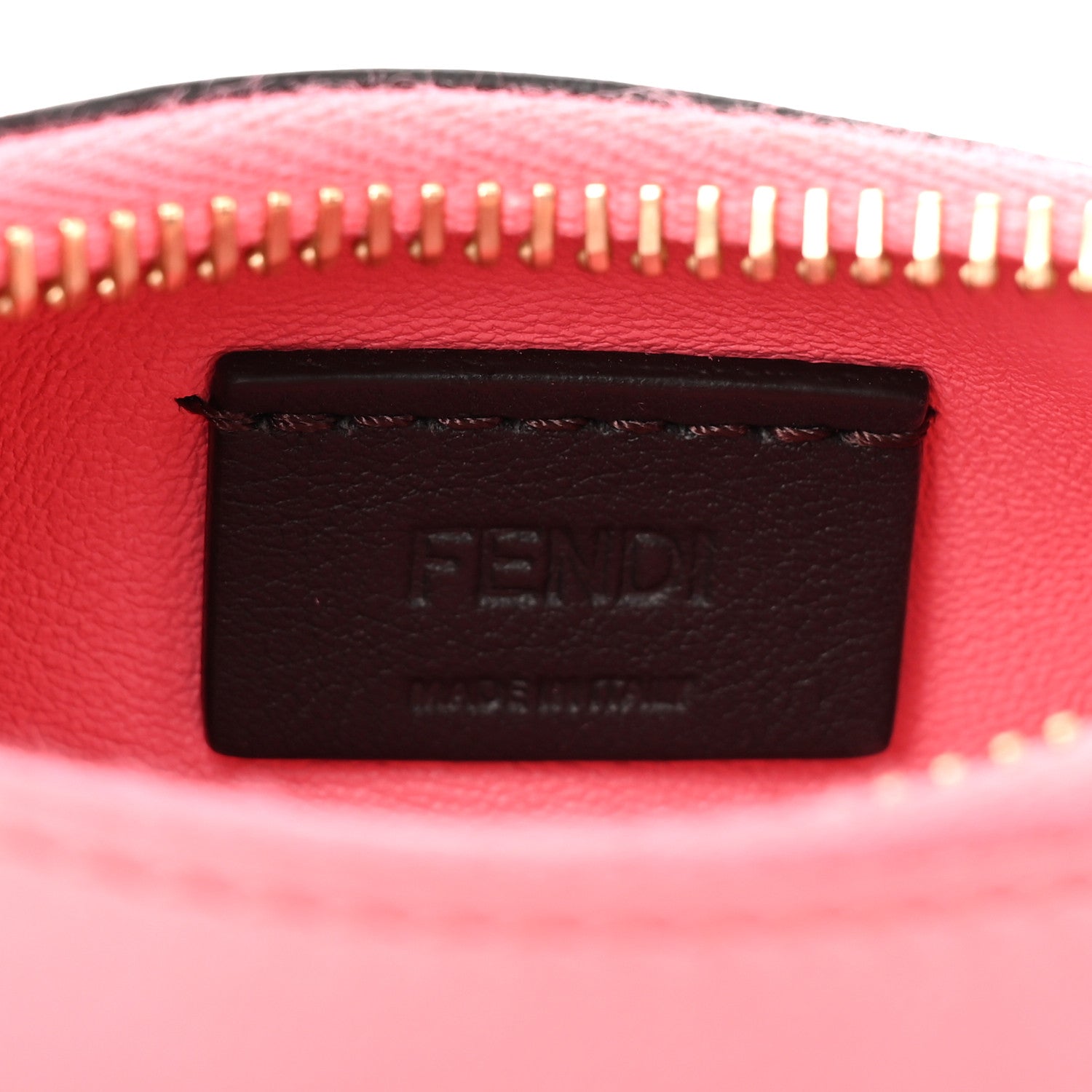 Fendi Vitello Grace New Matte Nano Fendigraphy Hobo Charm Pink Dalia 5 of 10