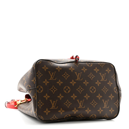 Louis Vuitton Monogram Neonoe MM  Coquelicot 4 of 13