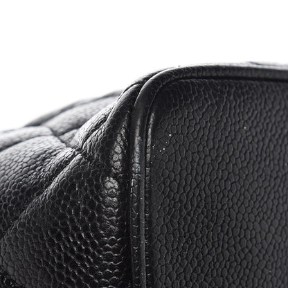 Chanel Caviar Quilted Medallion Tote Black 14 of 17