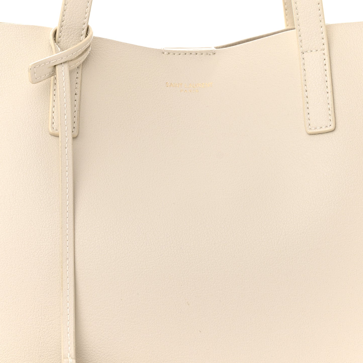 Calfskin Large Shopping Tote Porcellana
