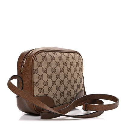 Gucci Monogram Mini Bree Messenger Bag Beige Tabacco 3 of 11