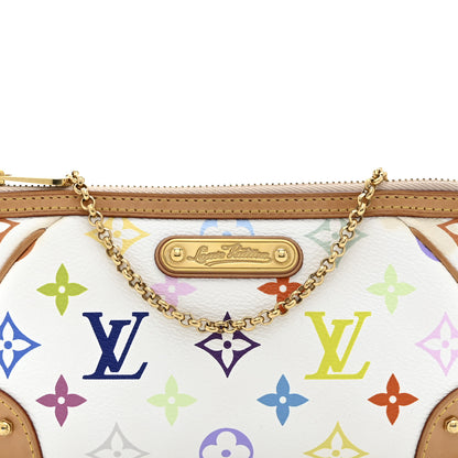 Louis Vuitton Monogram Multicolor Pochette Milla MM White 9 of 12
