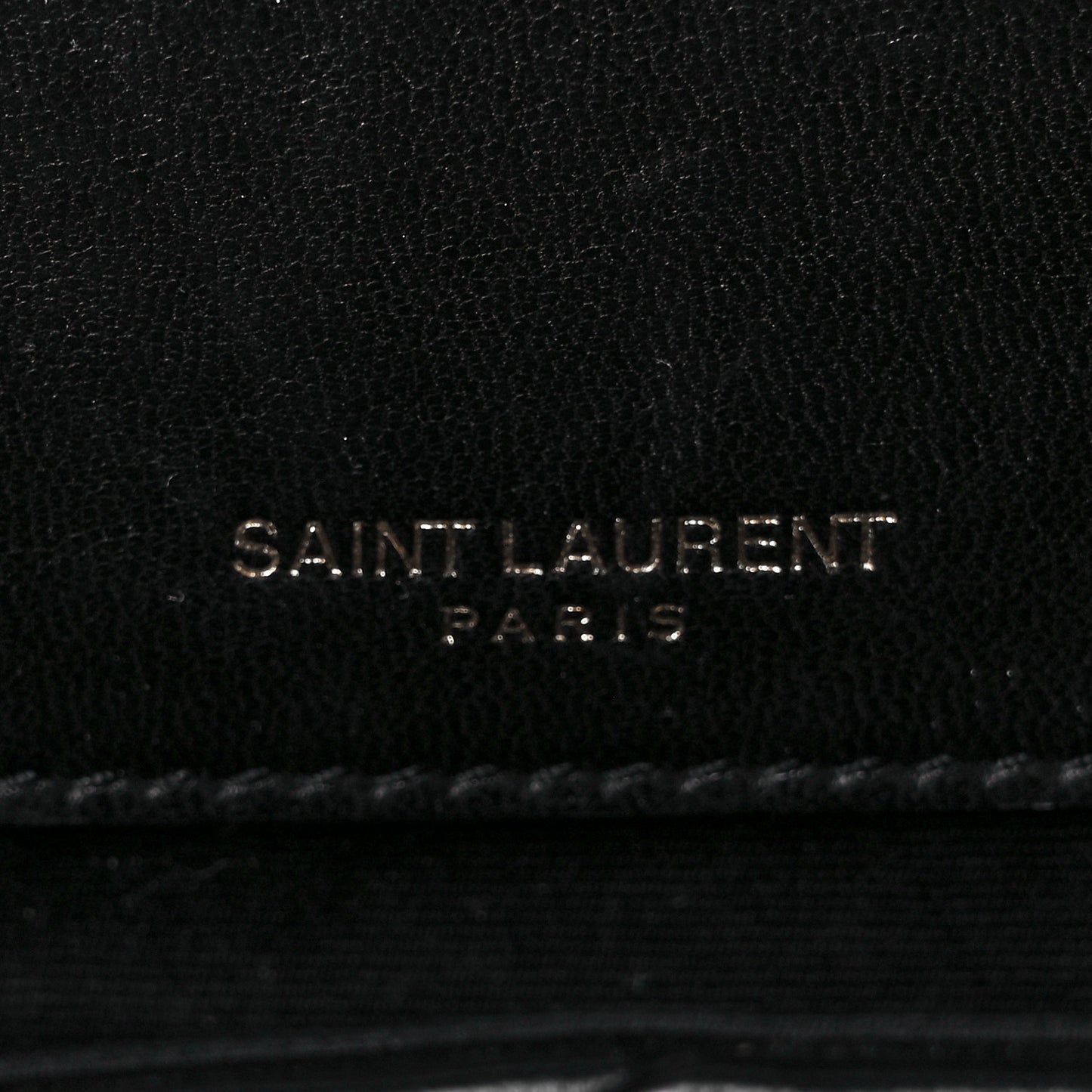 Lambskin Patchwork Monogram Small Jamie Black