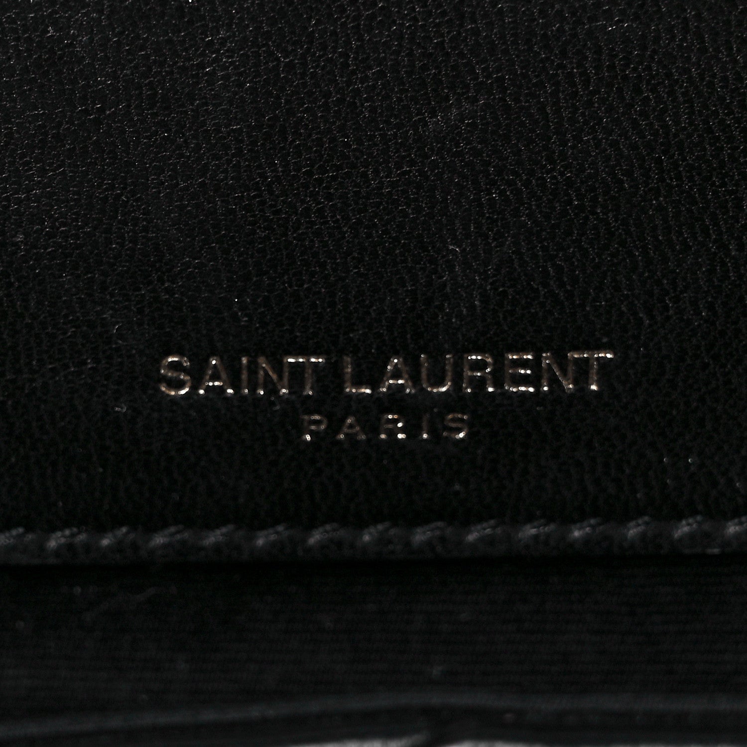 Saint Laurent Lambskin Patchwork Monogram Small Jamie Black 6 of 8