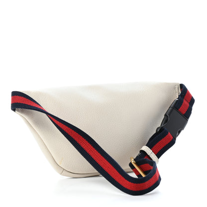 Gucci Grained Calfskin Small Logo Belt Bag White 3 of 9