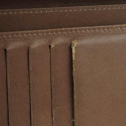 Chanel Lambskin Quilted Yen Wallet Dark Brown 8 of 9