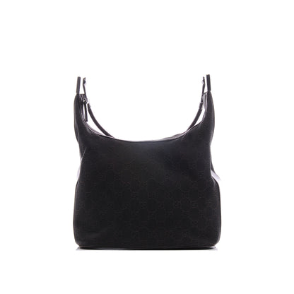 Gucci Monogram Medium Hobo Brown 3 of 8