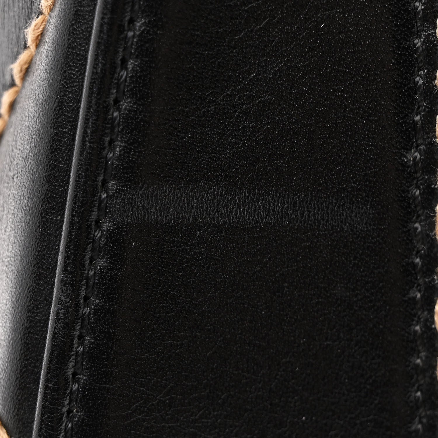 Chanel Calfskin Wild Stitch Vertical Top Handle Bag Black 14 of 15