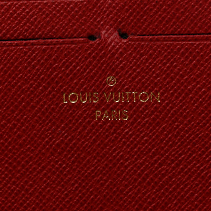 Louis Vuitton Damier Ebene Clemence Wallet Cherry 7 of 11