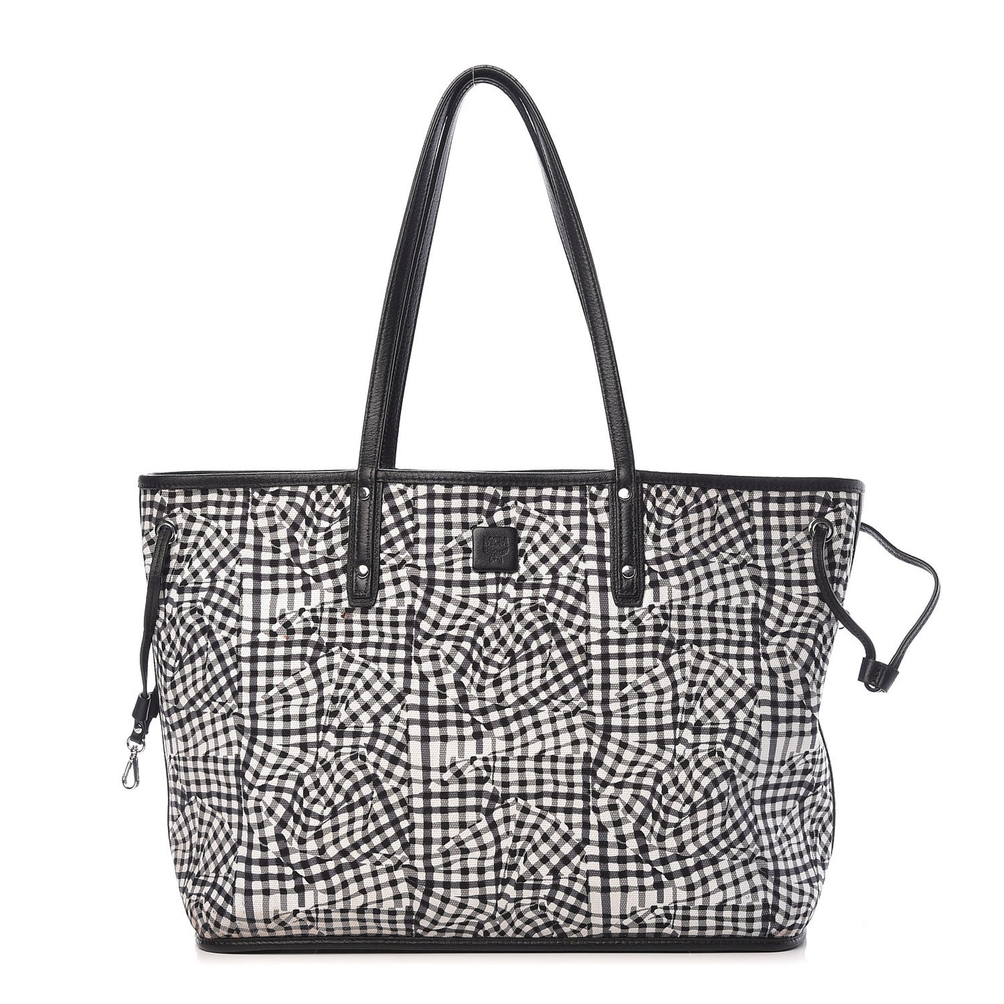 Visetos Medium Reversible Shopper Tote Black