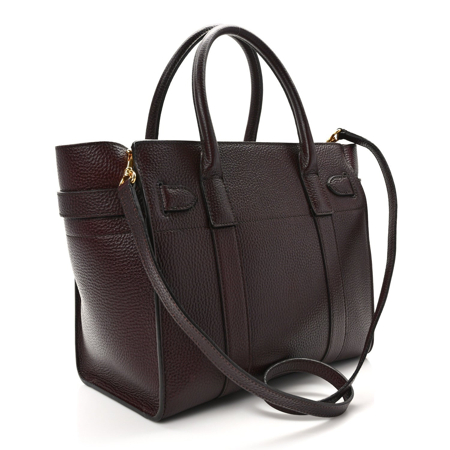 Mulberry Small Classic Grain Small Zipped Bayswater 3 of 14