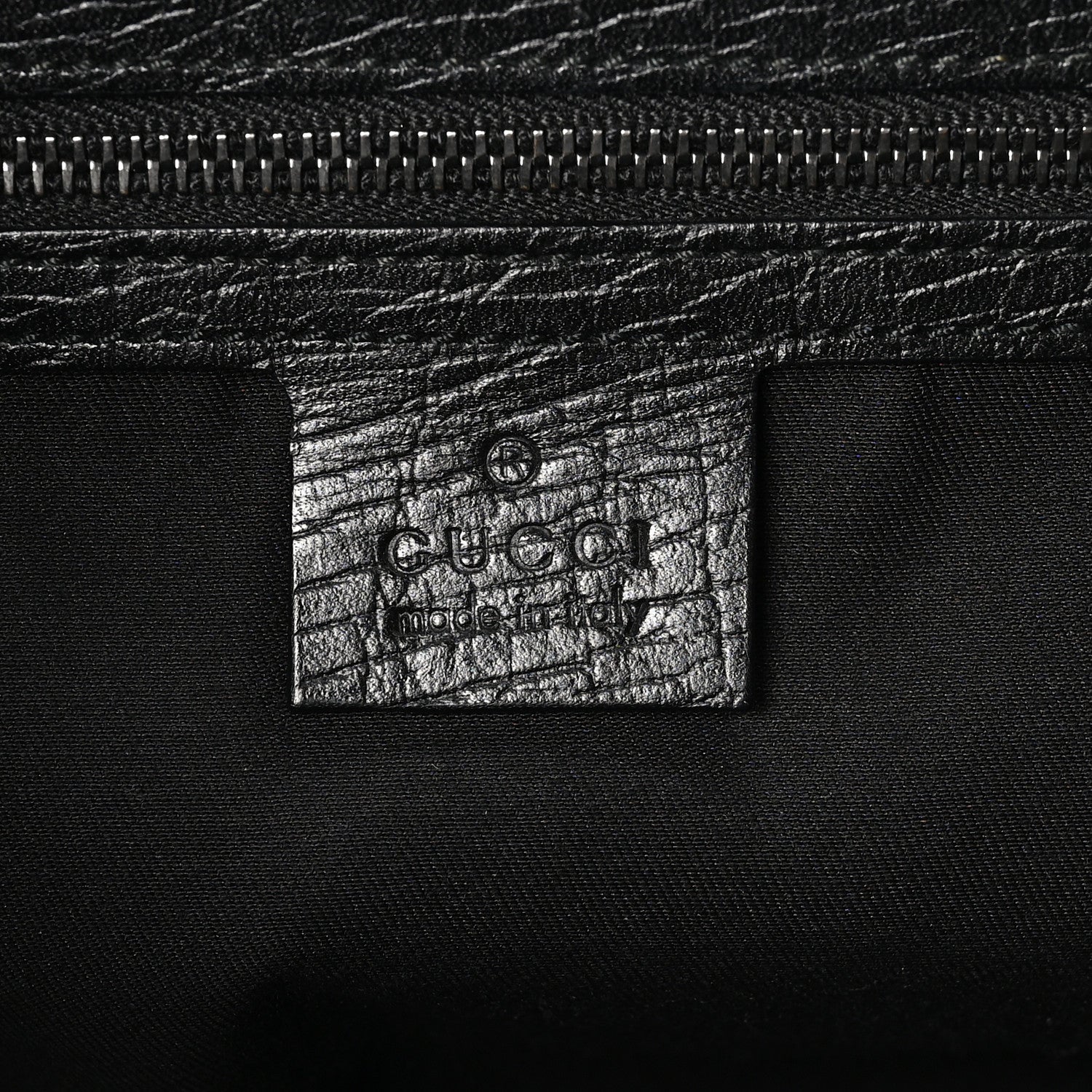 Gucci Monogram Bamboo Bullet Bag Black 6 of 10