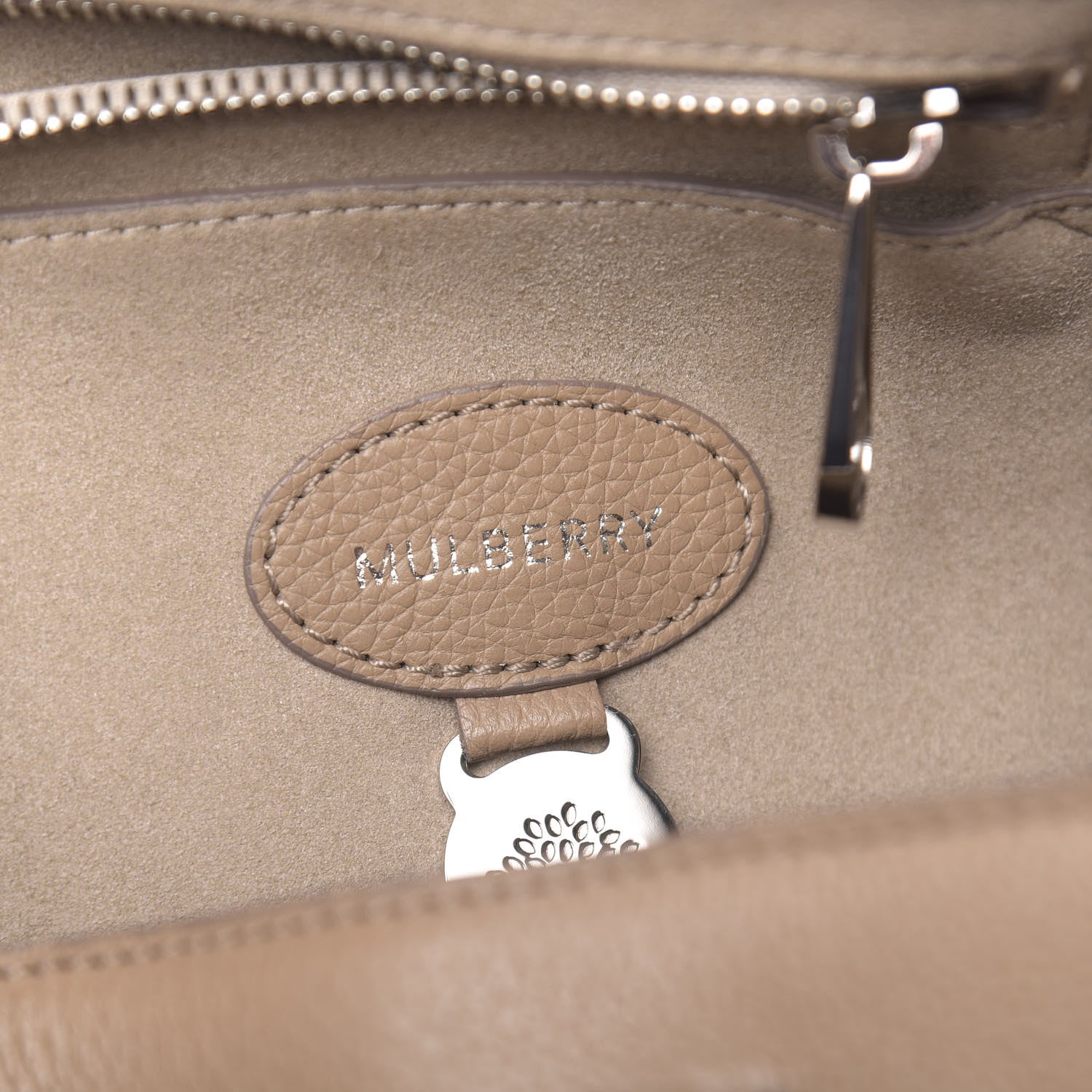 Mulberry Small Classic Grain Bayswater Rosewater 6 of 11