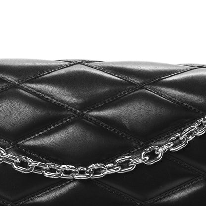 Louis Vuitton Lambskin Malletage GO-14 MM Black 12 of 20